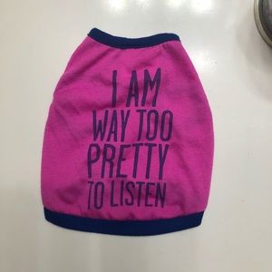 Doggie Sleeveless Shirt